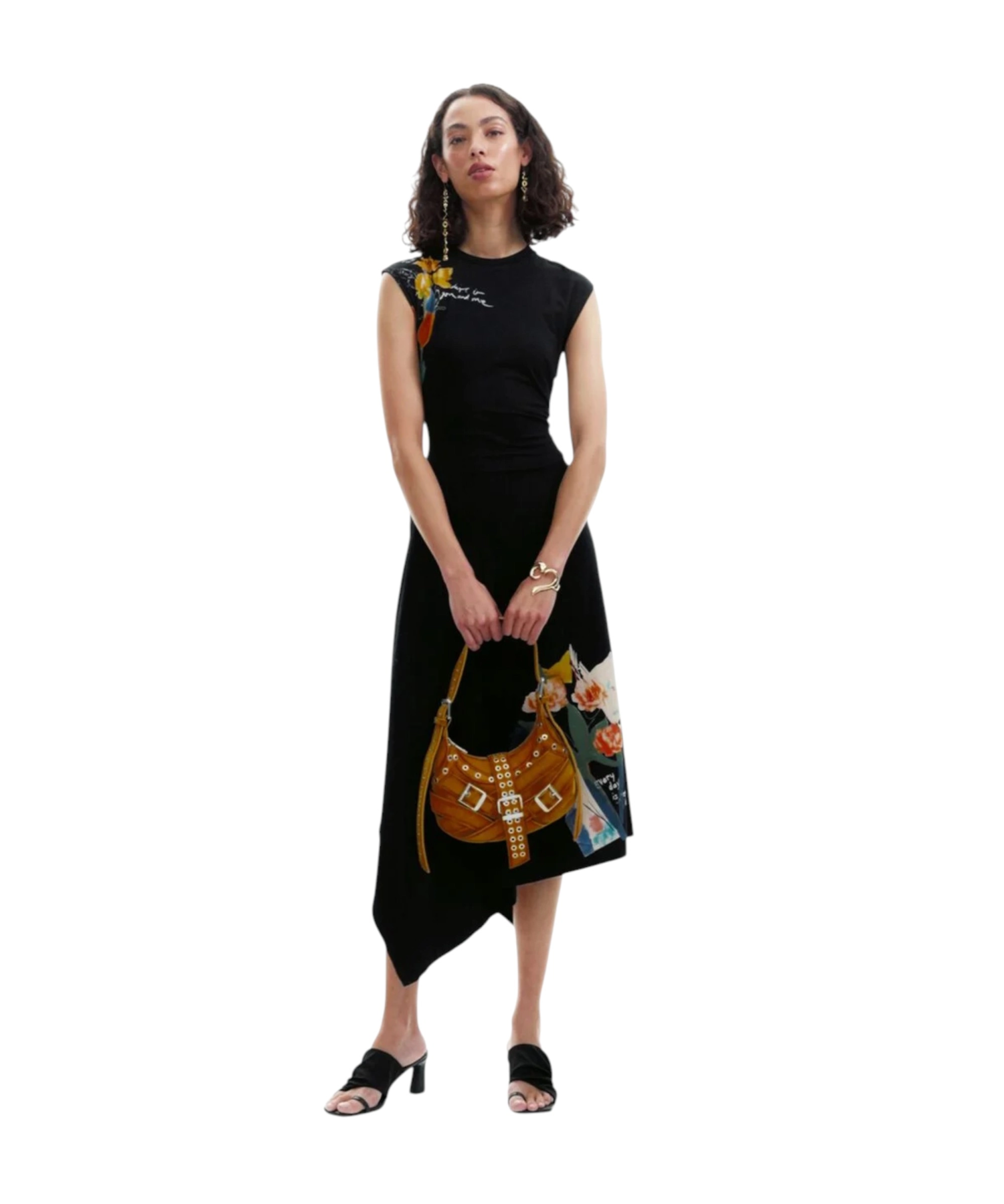 Desigual – Γυναικείο Μακρύ Φόρεμα Leyter 26SWVK50-2000 Μαύρο (5) Desigual - Γυναικείο Μακρύ Φόρεμα Leyter 26SWVK50-2000 Μαύρο 26SWVK50-2000