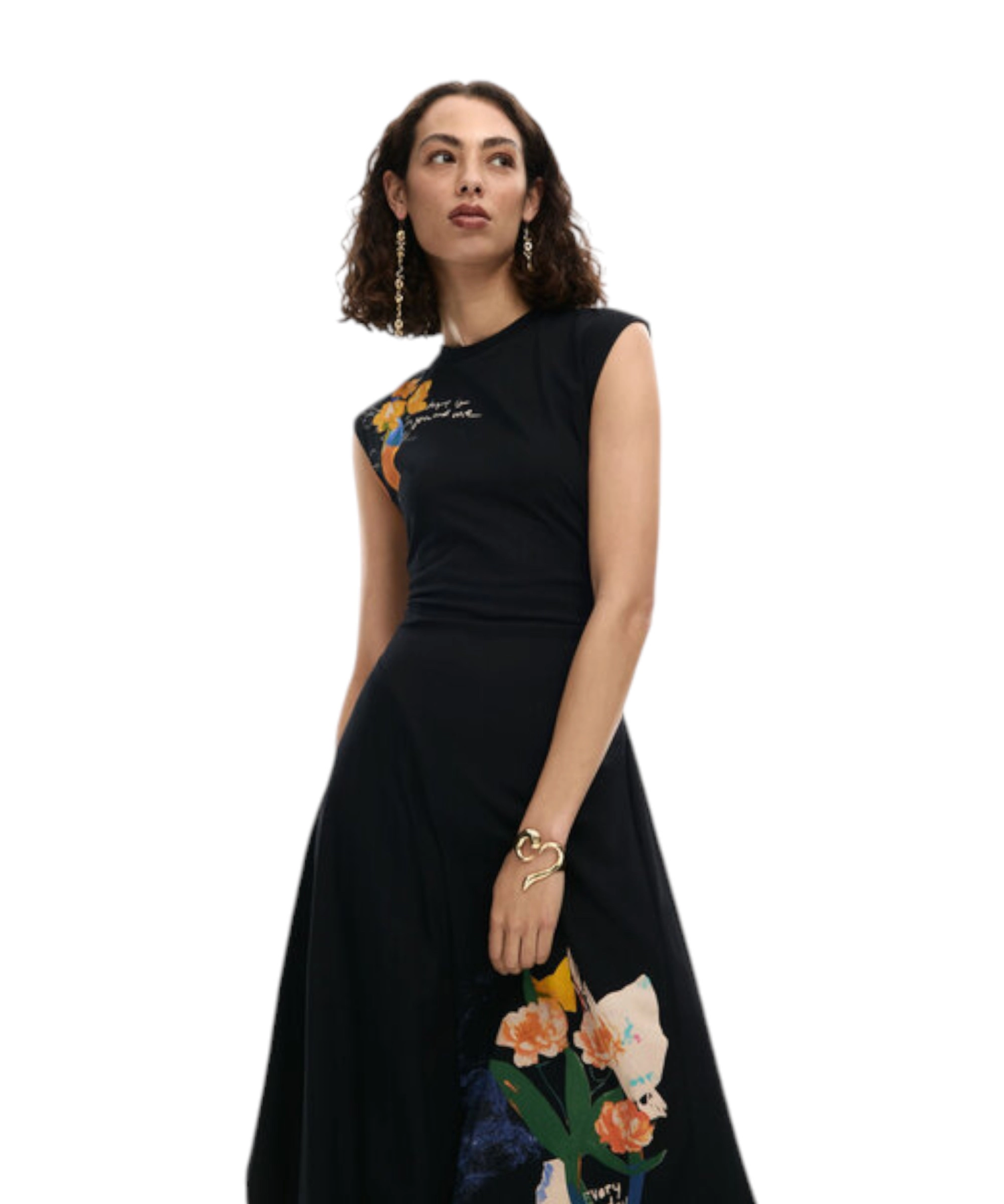 Desigual – Γυναικείο Μακρύ Φόρεμα Leyter 26SWVK50-2000 Μαύρο (7) Desigual - Γυναικείο Μακρύ Φόρεμα Leyter 26SWVK50-2000 Μαύρο 26SWVK50-2000
