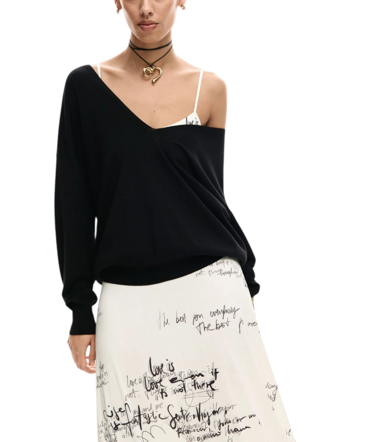 Desigual – Γυναικείο Μακρύ Φόρεμα Morisot 26SWVK33-1001 Λευκό (3) Desigual - Γυναικείο Μακρύ Φόρεμα Morisot 26SWVK33-1001 Λευκό 26SWVK33-1001