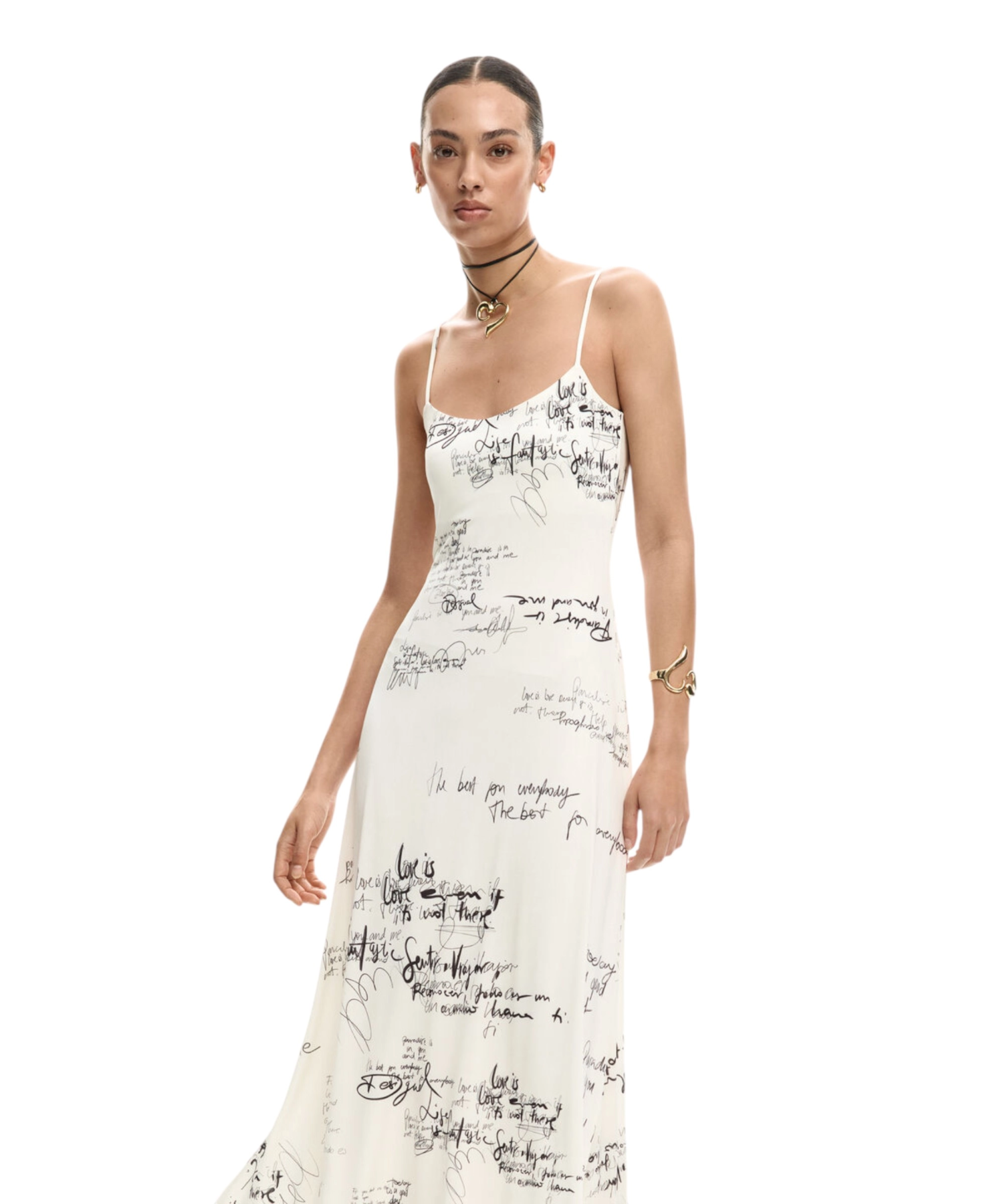 Desigual – Γυναικείο Μακρύ Φόρεμα Morisot 26SWVK33-1001 Λευκό (6) Desigual - Γυναικείο Μακρύ Φόρεμα Morisot 26SWVK33-1001 Λευκό 26SWVK33-1001