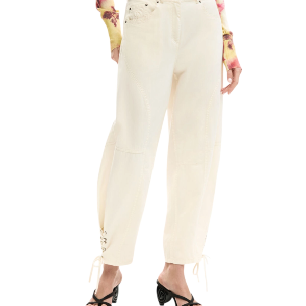 Desigual - Γυναικείο Παντελόνι Troy 26SWPW24-9020 Μπεζ