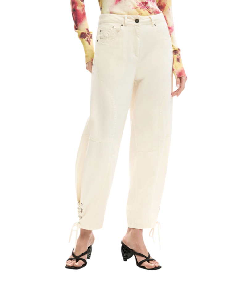 Desigual - Γυναικείο Παντελόνι Troy 26SWPW24-9020 Μπεζ