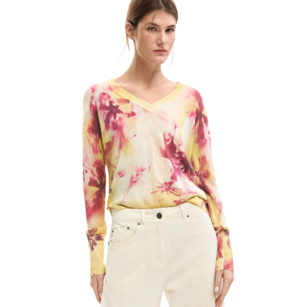 Desigual - Γυναικείο Παντελόνι Troy 26SWPW24-9020 Μπεζ 26SWPW24-9020