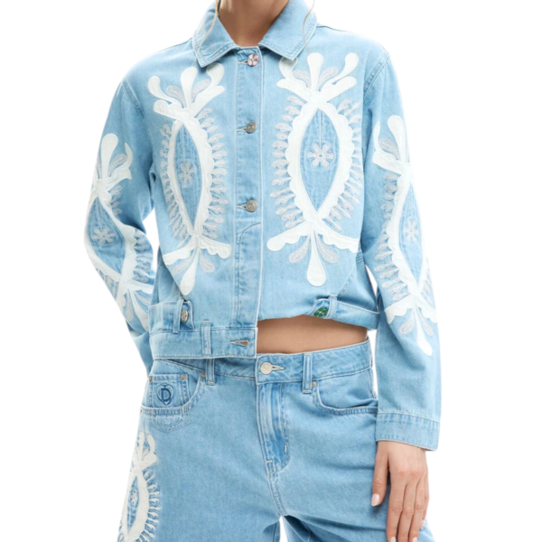 Desigual - Γυναικείο Παντελόνι Σορτς Τζιν Wakanda 26SWDD45-5053 Γαλάζιο 26SWDD45-5053