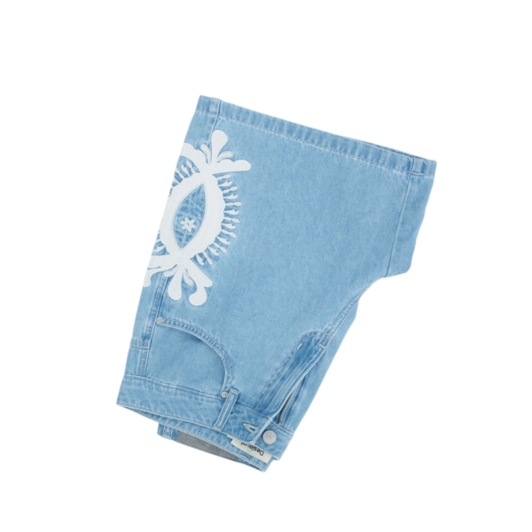 Desigual - Γυναικείο Παντελόνι Σορτς Τζιν Wakanda 26SWDD45-5053 Γαλάζιο 26SWDD45-5053