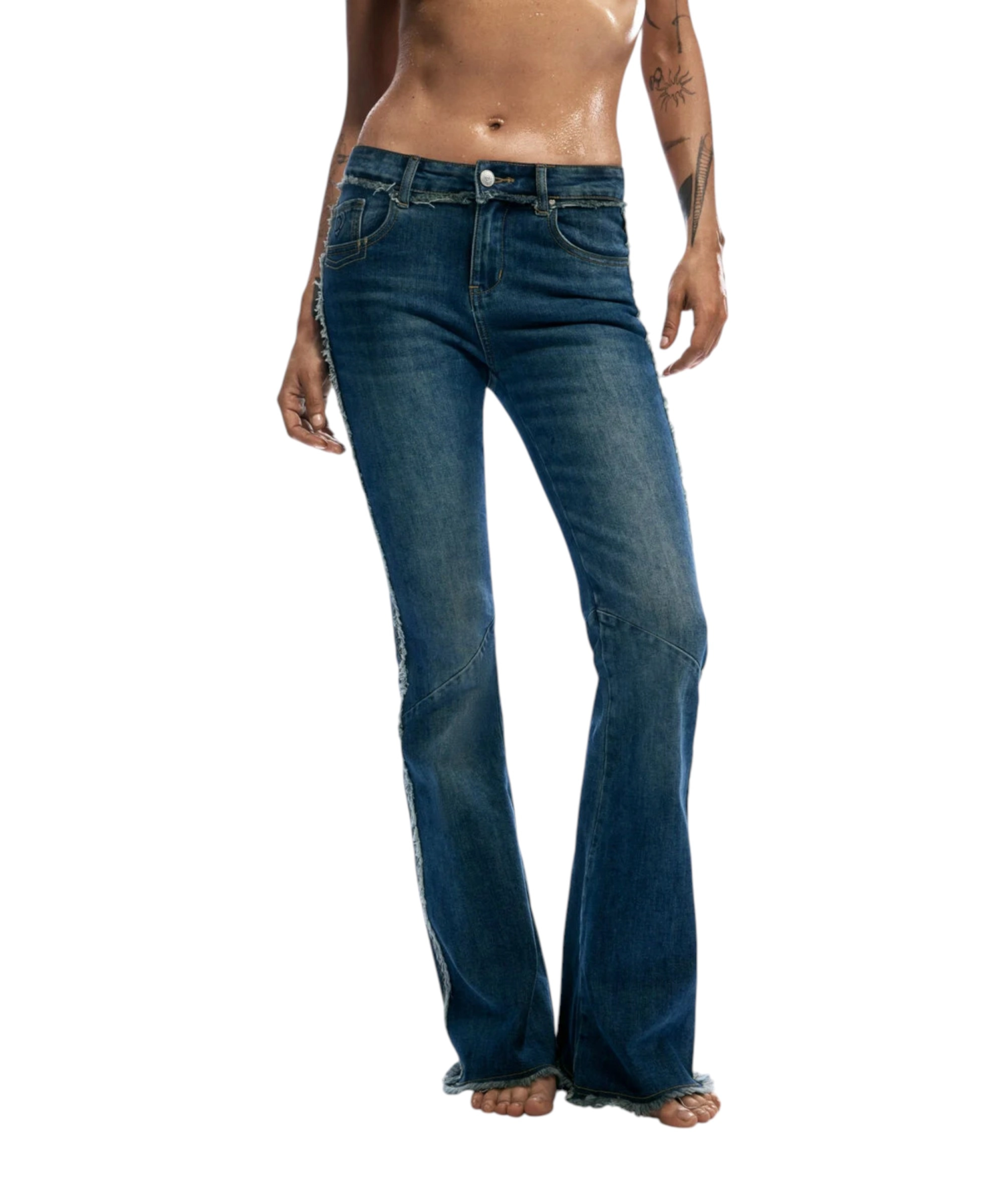 Desigual - Γυναικείο Παντελόνι Τζιν Bootcut 26SWDD09-5008 Μπλε (2) Desigual - Γυναικείο Παντελόνι Τζιν Bootcut 26SWDD09-5008 Μπλε 26SWDD09-5008
