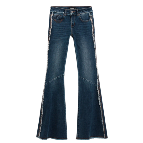 Desigual - Γυναικείο Παντελόνι Τζιν Bootcut 26SWDD09-5008 Μπλε 26SWDD09-5008