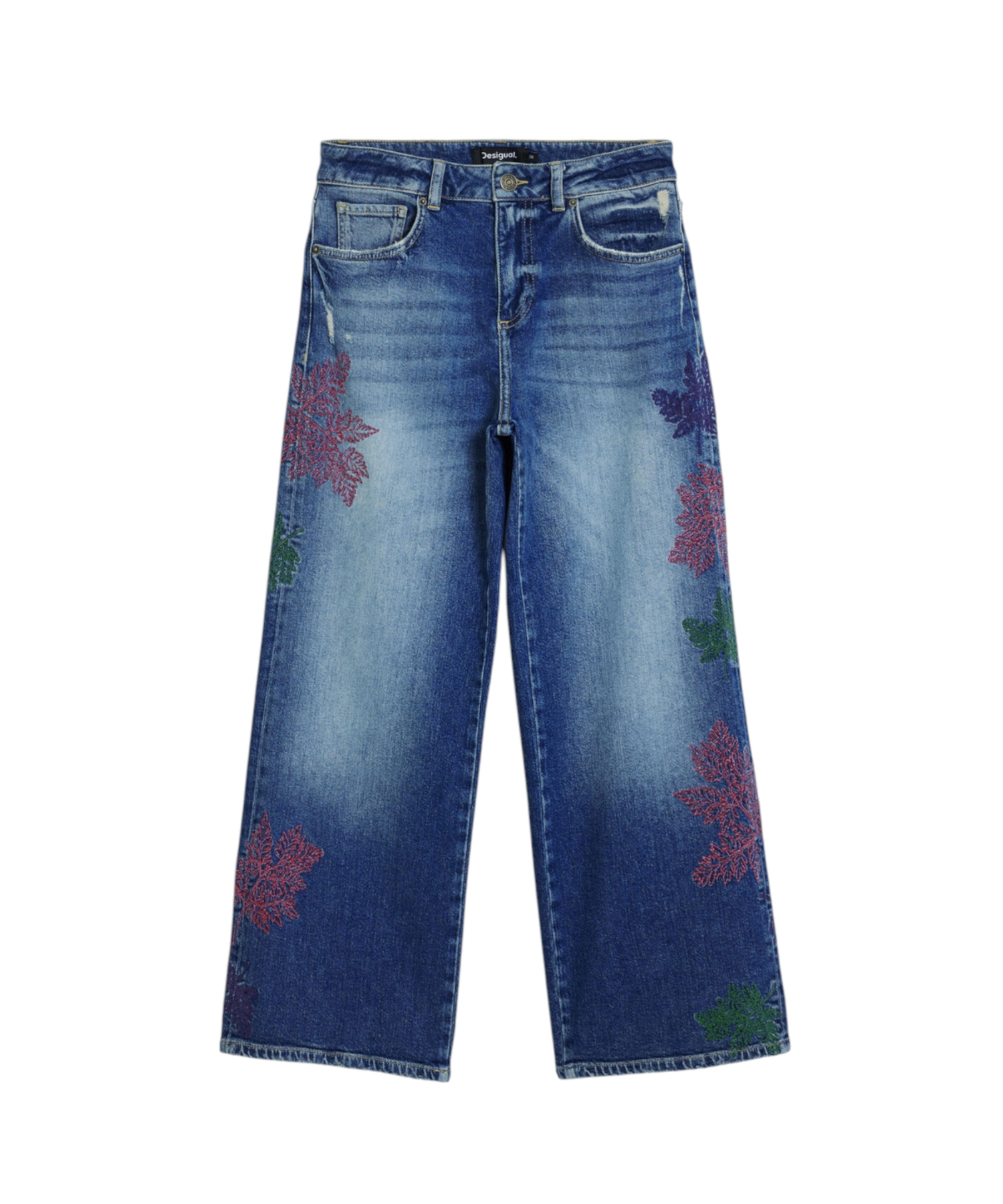 Desigual – Γυναικείο Παντελόνι Τζιν Botanic 25WWDD21-5053 Μπλε (1) Desigual - Γυναικείο Παντελόνι Τζιν Botanic 25WWDD21-5053 Μπλε 25WWDD21-5053
