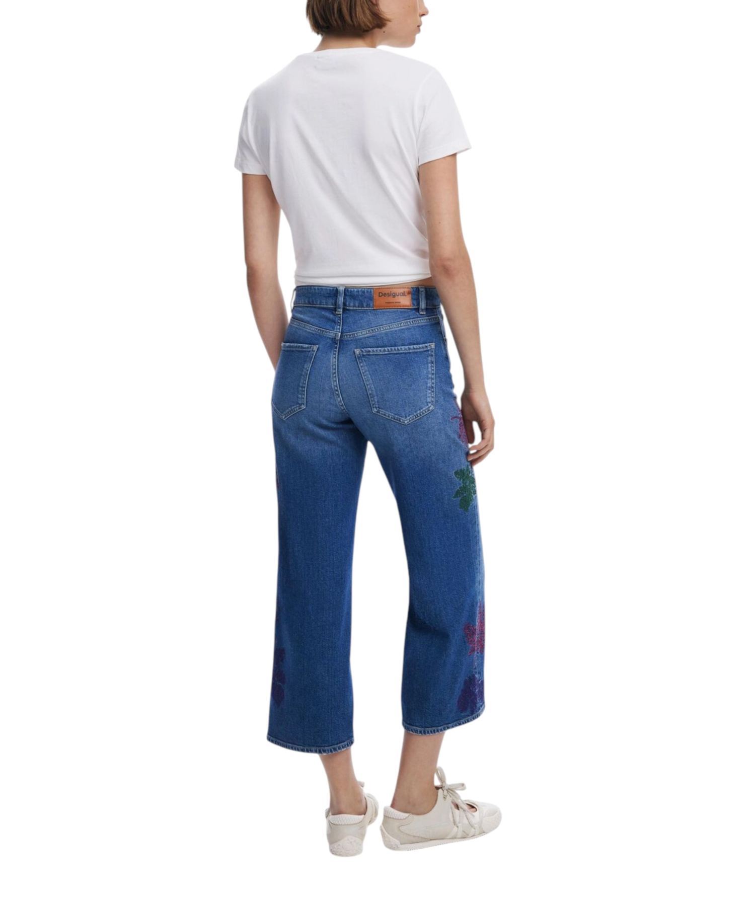 Desigual – Γυναικείο Παντελόνι Τζιν Botanic 25WWDD21-5053 Μπλε (4) Desigual - Γυναικείο Παντελόνι Τζιν Botanic 25WWDD21-5053 Μπλε 25WWDD21-5053