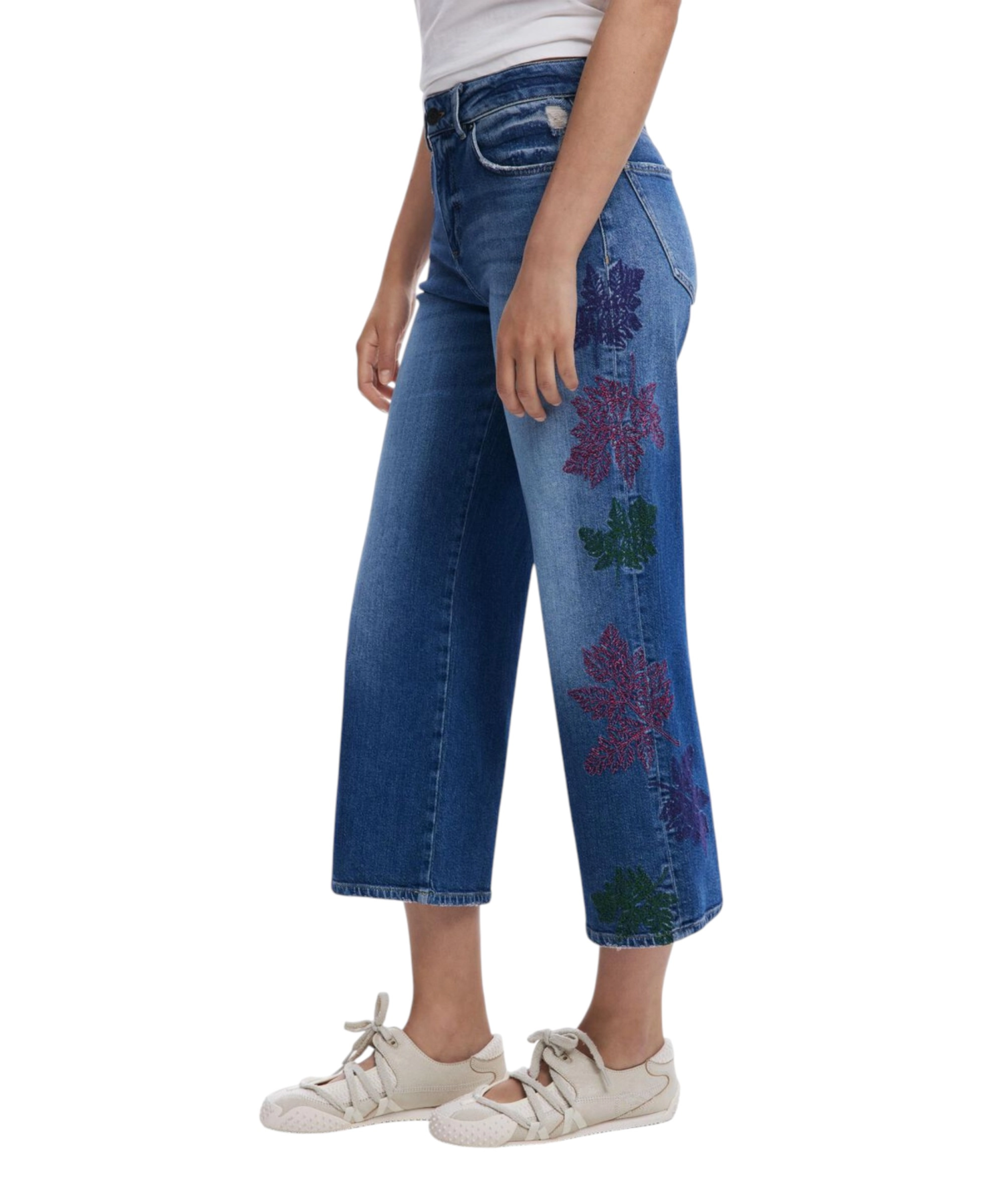 Desigual – Γυναικείο Παντελόνι Τζιν Botanic 25WWDD21-5053 Μπλε (5) Desigual - Γυναικείο Παντελόνι Τζιν Botanic 25WWDD21-5053 Μπλε 25WWDD21-5053
