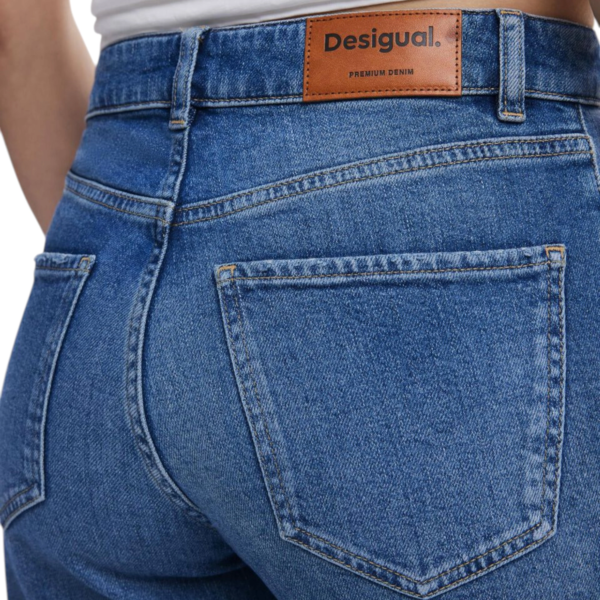 Desigual - Γυναικείο Παντελόνι Τζιν Botanic 25WWDD21-5053 Μπλε 25WWDD21-5053