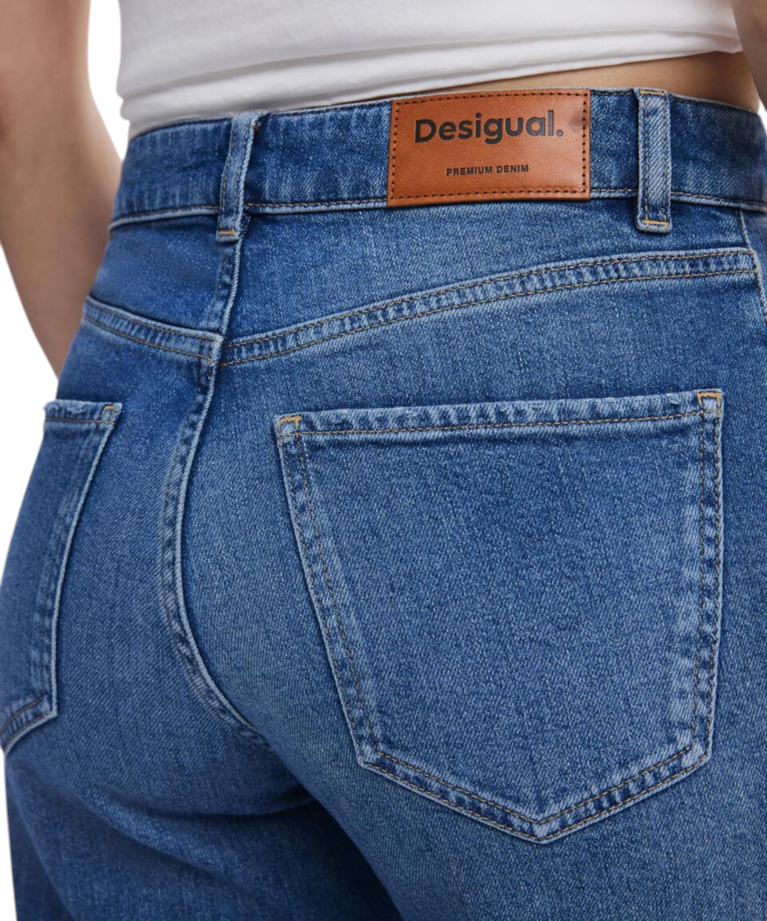 Desigual – Γυναικείο Παντελόνι Τζιν Botanic 25WWDD21-5053 Μπλε (7) Desigual - Γυναικείο Παντελόνι Τζιν Botanic 25WWDD21-5053 Μπλε 25WWDD21-5053