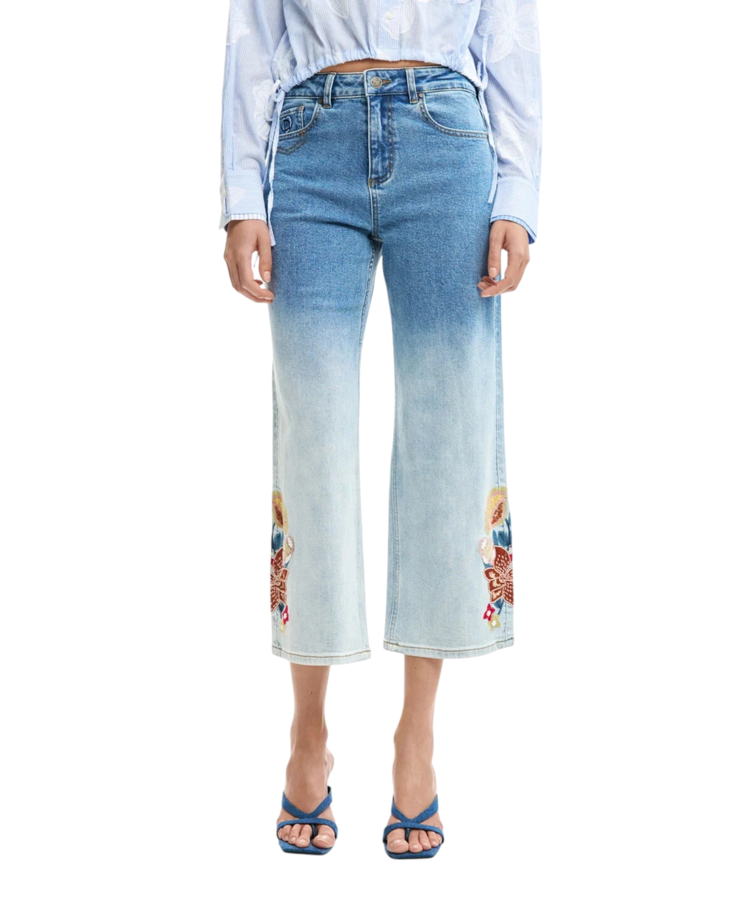 Desigual - Γυναικείο Παντελόνι Τζιν Coco 26SWDD20-5053 Μπλε (1) Desigual - Γυναικείο Παντελόνι Τζιν Coco 26SWDD20-5053 Μπλε 26SWDD20-5053