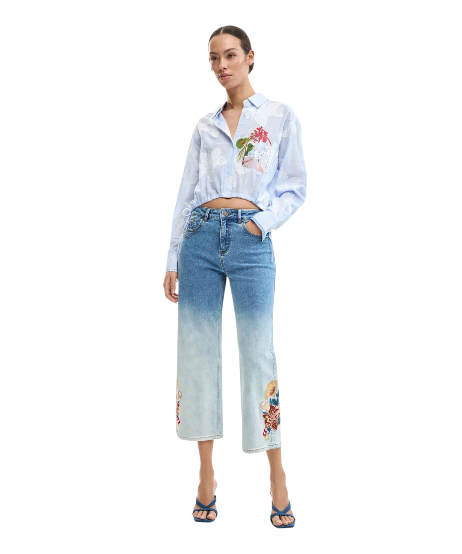 Desigual – Γυναικείο Παντελόνι Τζιν Coco 26SWDD20-5053 Μπλε (2) Desigual - Γυναικείο Παντελόνι Τζιν Coco 26SWDD20-5053 Μπλε 26SWDD20-5053