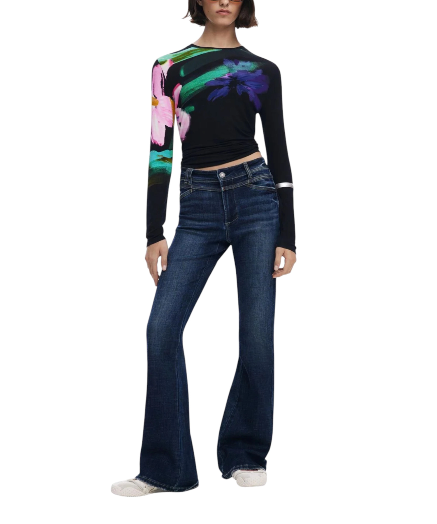 Desigual – Γυναικείο Παντελόνι Τζιν Donna Flairy 25WWDD09-5008 Μπλε (7) Desigual - Γυναικείο Παντελόνι Τζιν Donna Flairy 25WWDD09-5008 Μπλε 25WWDD09-5008