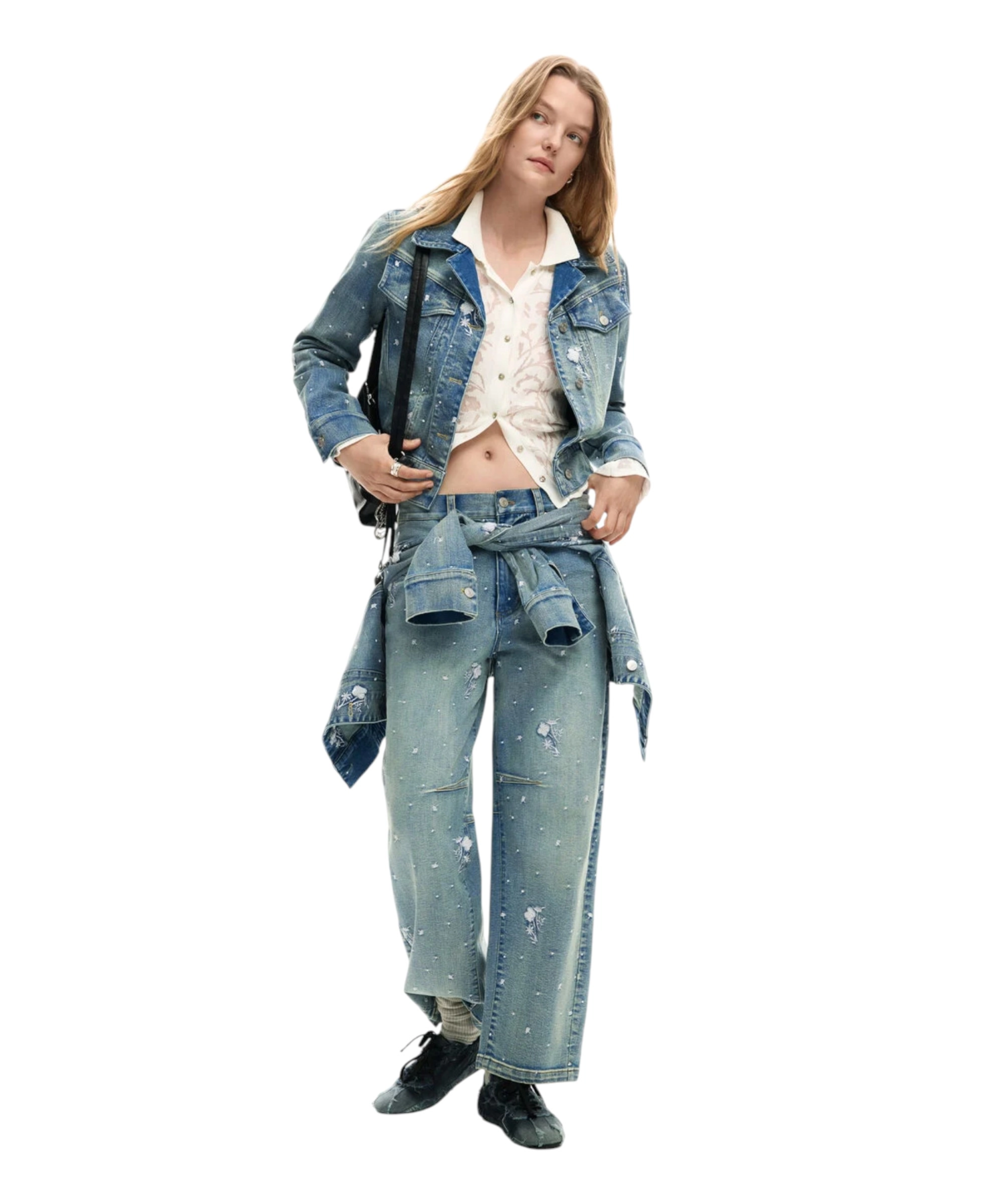 Desigual – Γυναικείο Παντελόνι Τζιν Shine Balloon Relaxed Fit 26SWDD36-5053 Μπλε Ανοιχτό (7) Desigual - Γυναικείο Παντελόνι Τζιν Shine Balloon Relaxed Fit 26SWDD36-5053 Μπλε Ανοιχτό 26SWDD36-5053