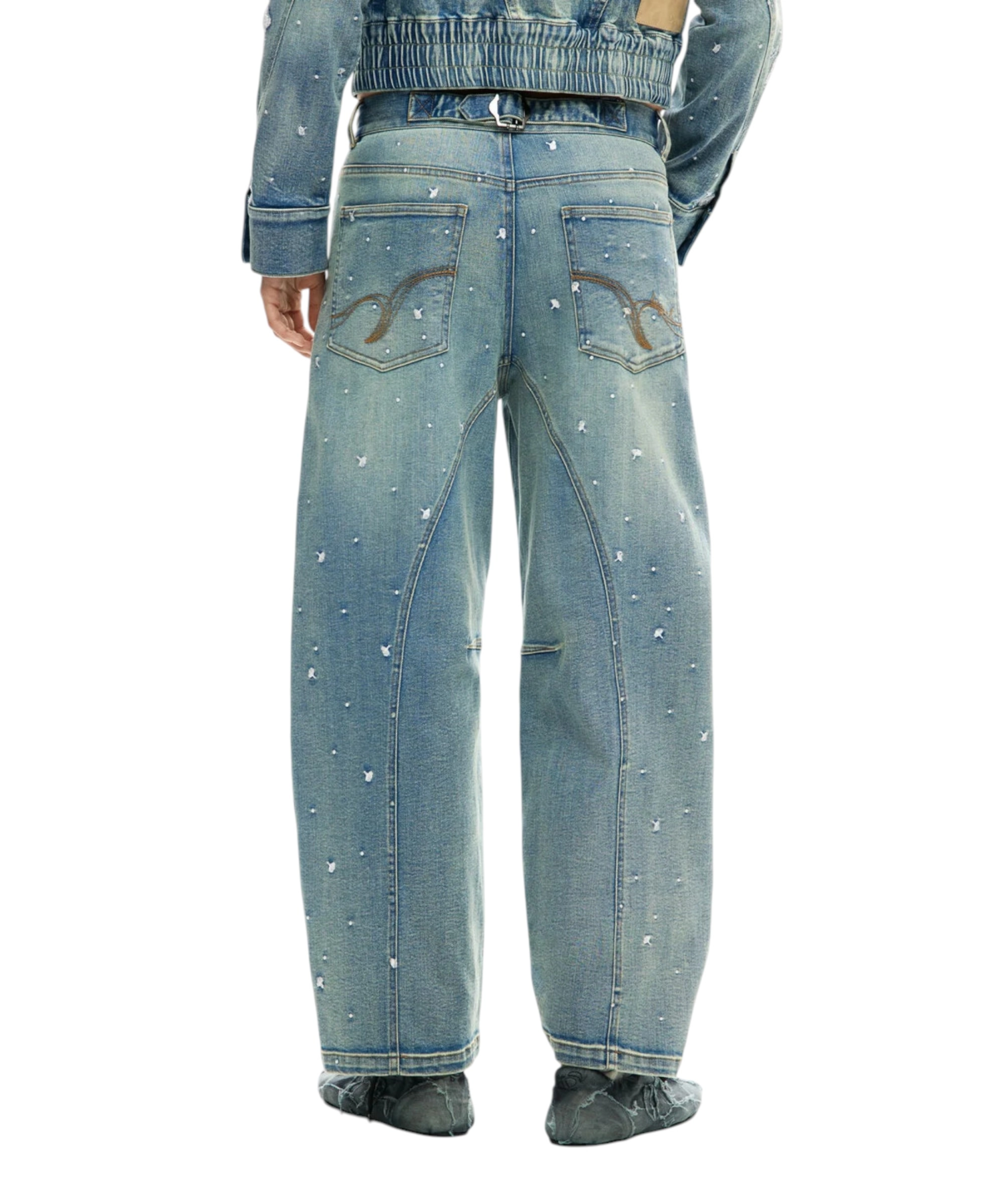Desigual – Γυναικείο Παντελόνι Τζιν Shine Balloon Relaxed Fit 26SWDD36-5053 Μπλε Ανοιχτό (8) Desigual - Γυναικείο Παντελόνι Τζιν Shine Balloon Relaxed Fit 26SWDD36-5053 Μπλε Ανοιχτό 26SWDD36-5053