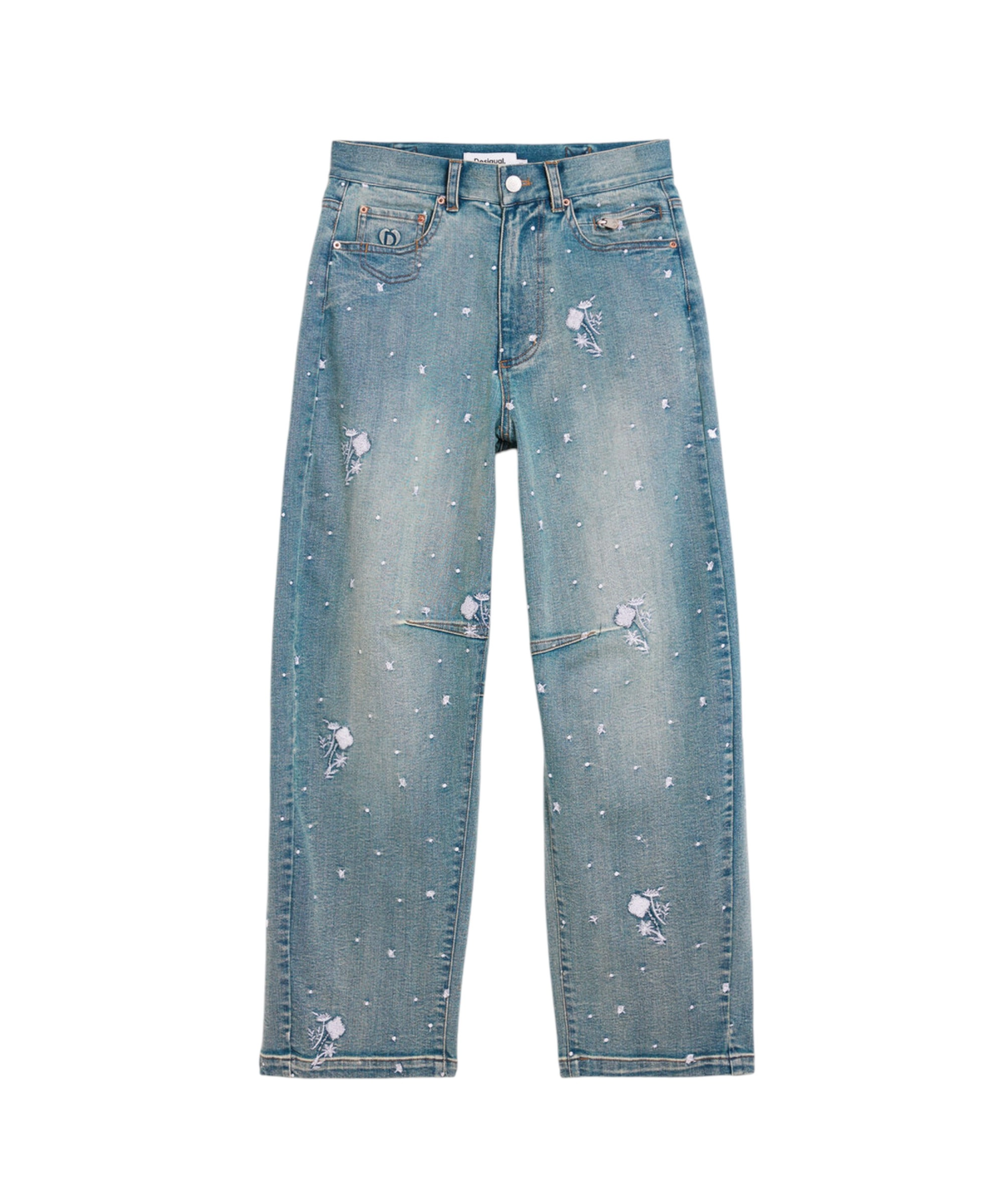 Desigual – Γυναικείο Παντελόνι Τζιν Shine Balloon Relaxed Fit 26SWDD36-5053 Μπλε Ανοιχτό (9) Desigual - Γυναικείο Παντελόνι Τζιν Shine Balloon Relaxed Fit 26SWDD36-5053 Μπλε Ανοιχτό 26SWDD36-5053