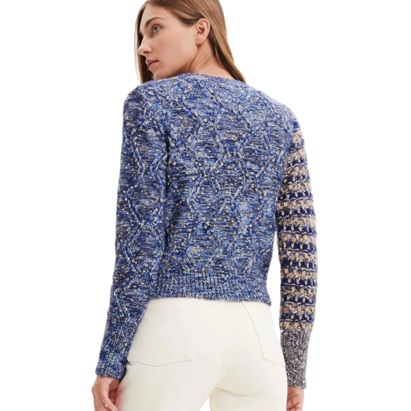 Desigual - Γυναικείο Πλεκτό Jumper Sweater 22WWJF83-5001 Μπλε 22WWJF83-5001