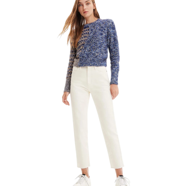 Desigual - Γυναικείο Πλεκτό Jumper Sweater 22WWJF83-5001 Μπλε 22WWJF83-5001