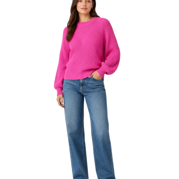 Desigual - Γυναικείο Πλεκτό Zιβάγκο Sena Chunky Knit Jumper 23WWJF14-3002 Φούξια 23WWJF14-3002
