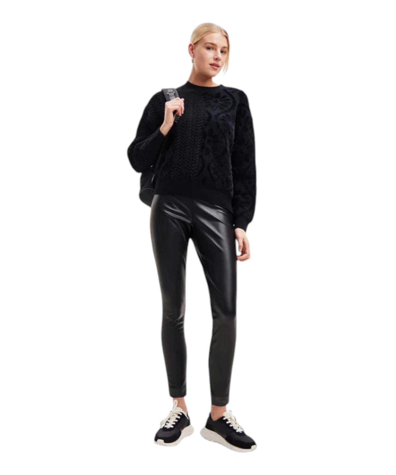 Desigual – Γυναικείο Πλεκτό Zιβάγκο Shasa Loose Fit 23WWJF50-2000 Μαύρο (6) Desigual - Γυναικείο Πλεκτό Zιβάγκο Shasa Loose Fit 23WWJF50-2000 Μαύρο 23WWJF50-2000