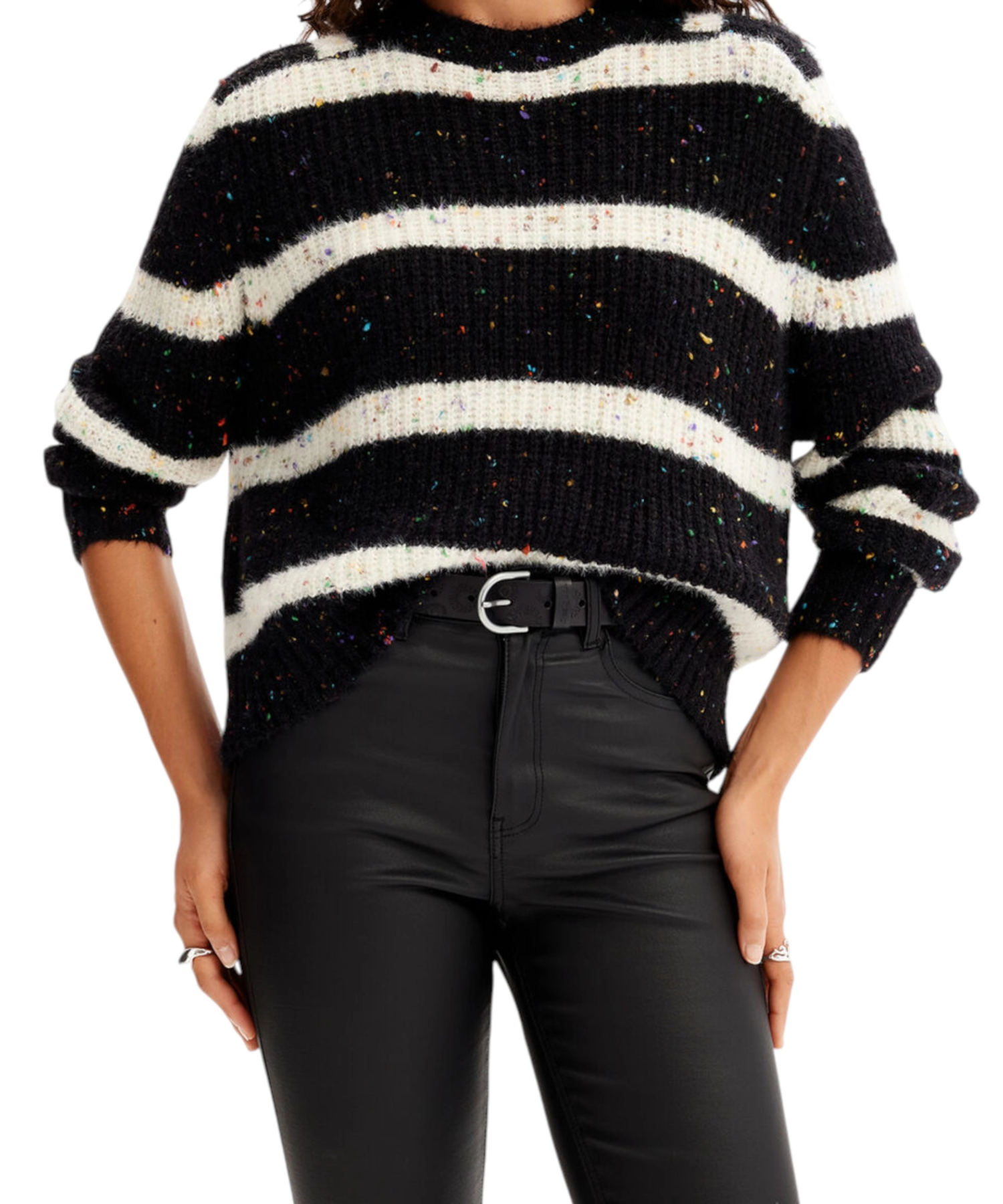 Desigual - Γυναικείο Πλεκτό Zιβάγκο Vinalopo 23WWJF22-2000 Μαύρο (3) Desigual - Γυναικείο Πλεκτό Zιβάγκο Vinalopo 23WWJF22-2000 Μαύρο 23WWJF22-2000