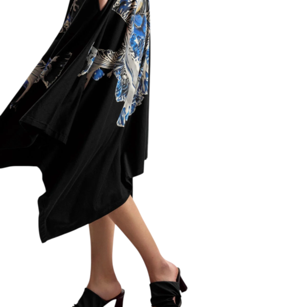 Desigual - Γυναικείο Φόρεμα Orchid 26SWVK44-2000 Μαύρο Με Σχέδια 26SWVK44-2000
