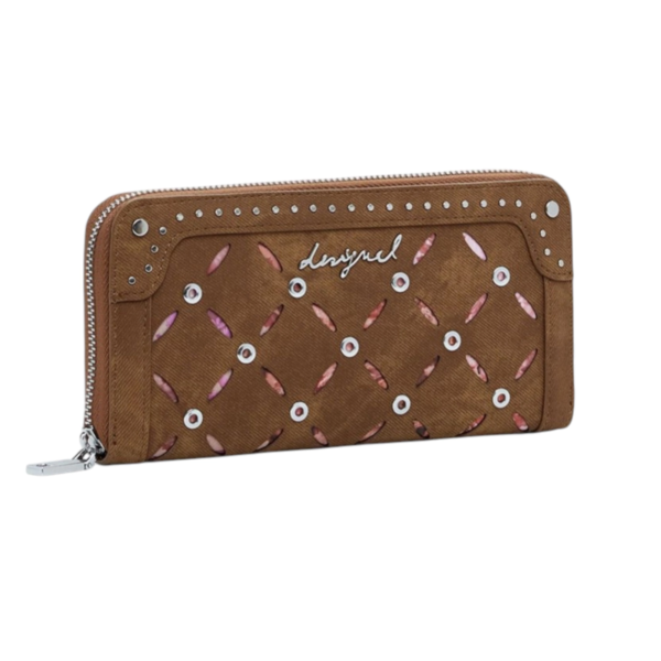 Desigual - Γυναικείο πορτοφόλι 25WAYP34-6011 Καφέ 25WAYP34-6011