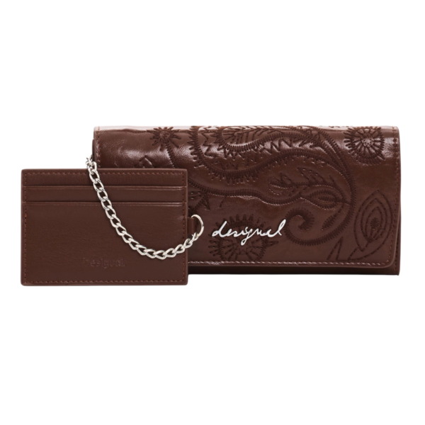 Desigual - Γυναικείο πορτοφόλι Siroco Marina 26WAYP27-6011 Καφέ