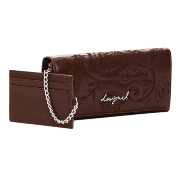 Desigual - Γυναικείο πορτοφόλι Siroco Marina 26WAYP27-6011 Καφέ 26WAYP27-6011