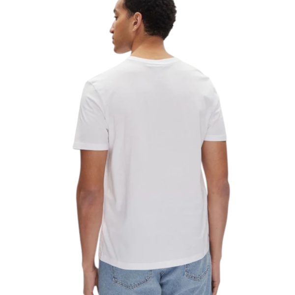 Fila - Ανδρικές Κοντομάνικες Φανέλες Brod FAM0083-13005 Μαύρο/Λευκό FAM0083-13005