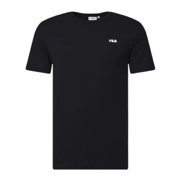 Fila - Ανδρικές Κοντομάνικες Φανέλες Brod FAM0083-13005 Μαύρο/Λευκό FAM0083-13005