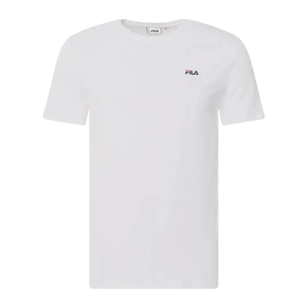 Fila - Ανδρικές Κοντομάνικες Φανέλες Brod FAM0083-13005 Μαύρο/Λευκό FAM0083-13005
