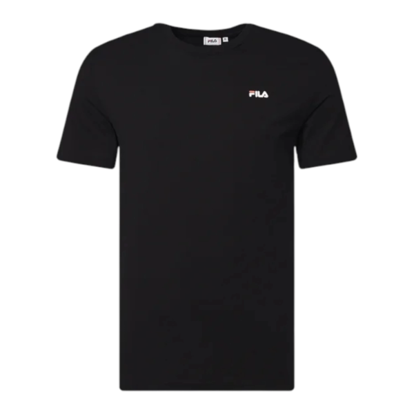 Fila - Ανδρικές Κοντομάνικες Φανέλες Brod FAM0083-83227 Μαύρο/Γκρι FAM0083-83227