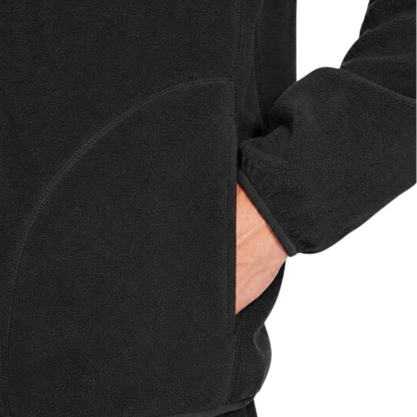 Fila - Ανδρική Ζακέτα Fleece FAM0457-80010 Μαύρο FAM0457-80010