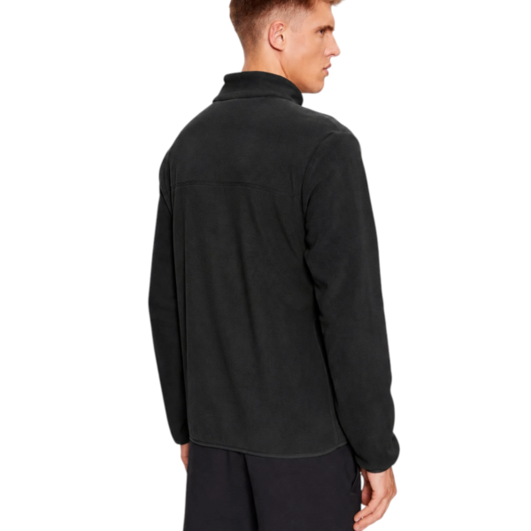 Fila - Ανδρική Ζακέτα Fleece FAM0457-80010 Μαύρο FAM0457-80010