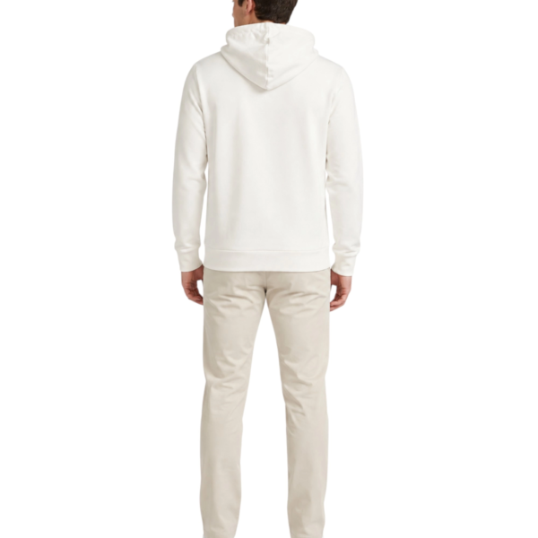Fila - Ανδρική Μπλούζα Φούτερ Με Κουκούλα Lumezzane FAM0875-10001 Λευκό FAM0875-10001