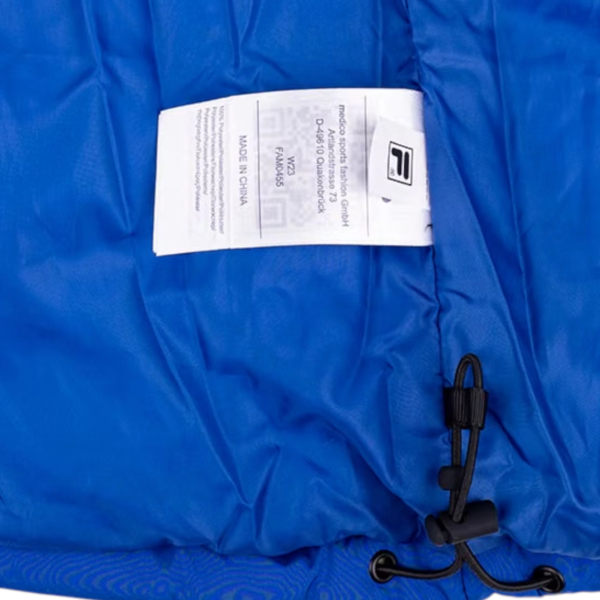 Fila - Ανδρικό Μπουφάν Bensheim FAM0455-50057 Μπλε FAM0455-50057