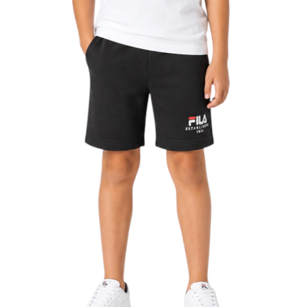 Fila - Παιδικό Σορτς Για Αγόρι Benna FAK0497-80010 Μαύρο
