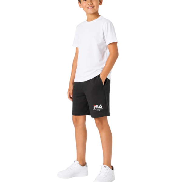 Fila - Παιδικό Σορτς Για Αγόρι Benna FAK0497-80010 Μαύρο FAK0497-80010