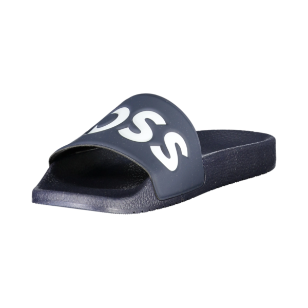 Hugo Boss - Ανδρικές Παντόφλες Aryeh 50536835-405 Μπλε 50536835-405