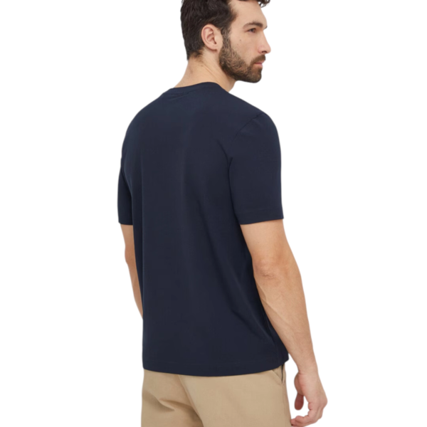 Hugo Boss - Ανδρικό T-shirt Tchup Relaxed Fit 50473278-404 Mπλε Σκούρο 50473278-404