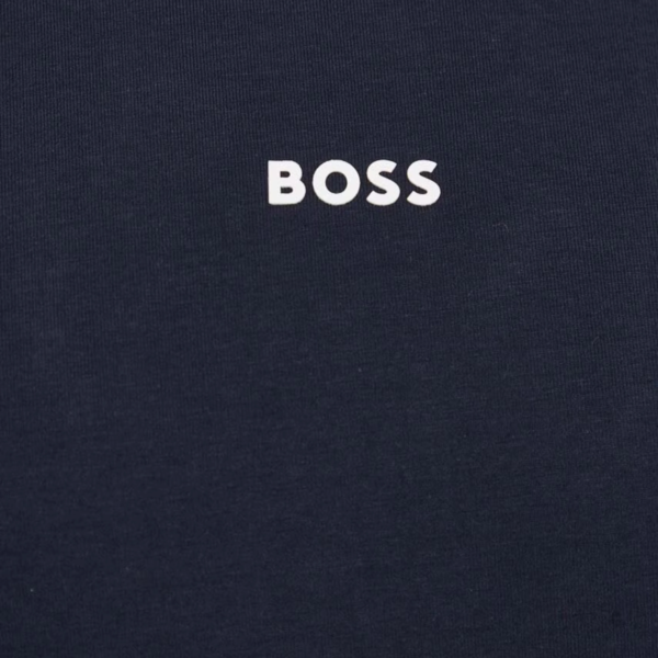 Hugo Boss - Ανδρικό T-shirt Tchup Relaxed Fit 50473278-404 Mπλε Σκούρο 50473278-404