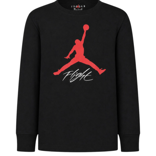 Jordan - Παιδική Μακρυμάνικη Μπλούζα Baseline 95C892-010 Μαύρο