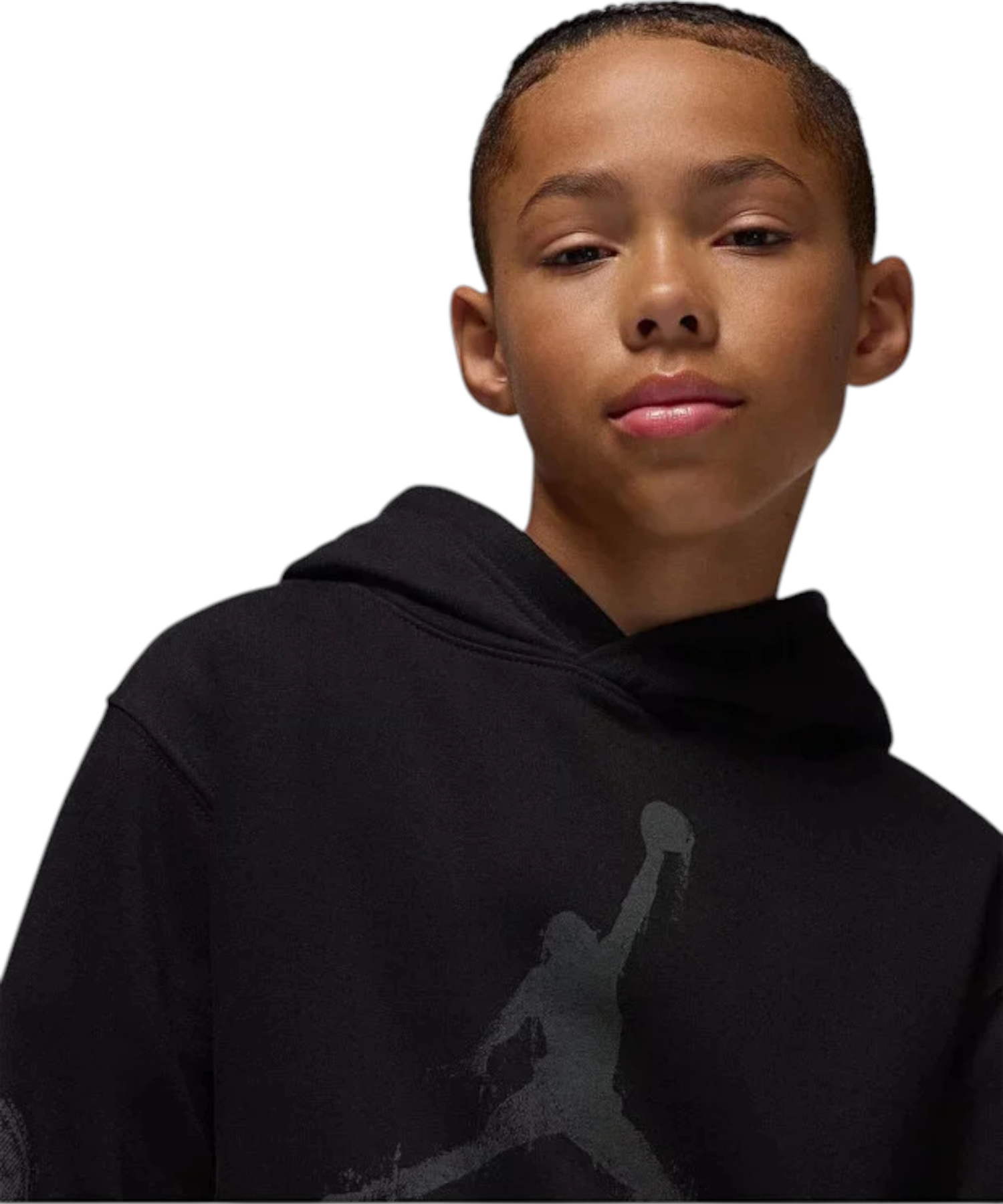 Jordan – Παιδική Μπλούζα Φούτερ με Κουκούλα Jumpman French Terry 95F099-023 Μαύρο (2) Jordan - Παιδική Μπλούζα Φούτερ με Κουκούλα Jumpman French Terry 95F099-023 Μαύρο 95F099-023
