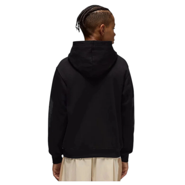 Jordan - Παιδική Μπλούζα Φούτερ με Κουκούλα Jumpman French Terry 95F099-023 Μαύρο 95F099-023