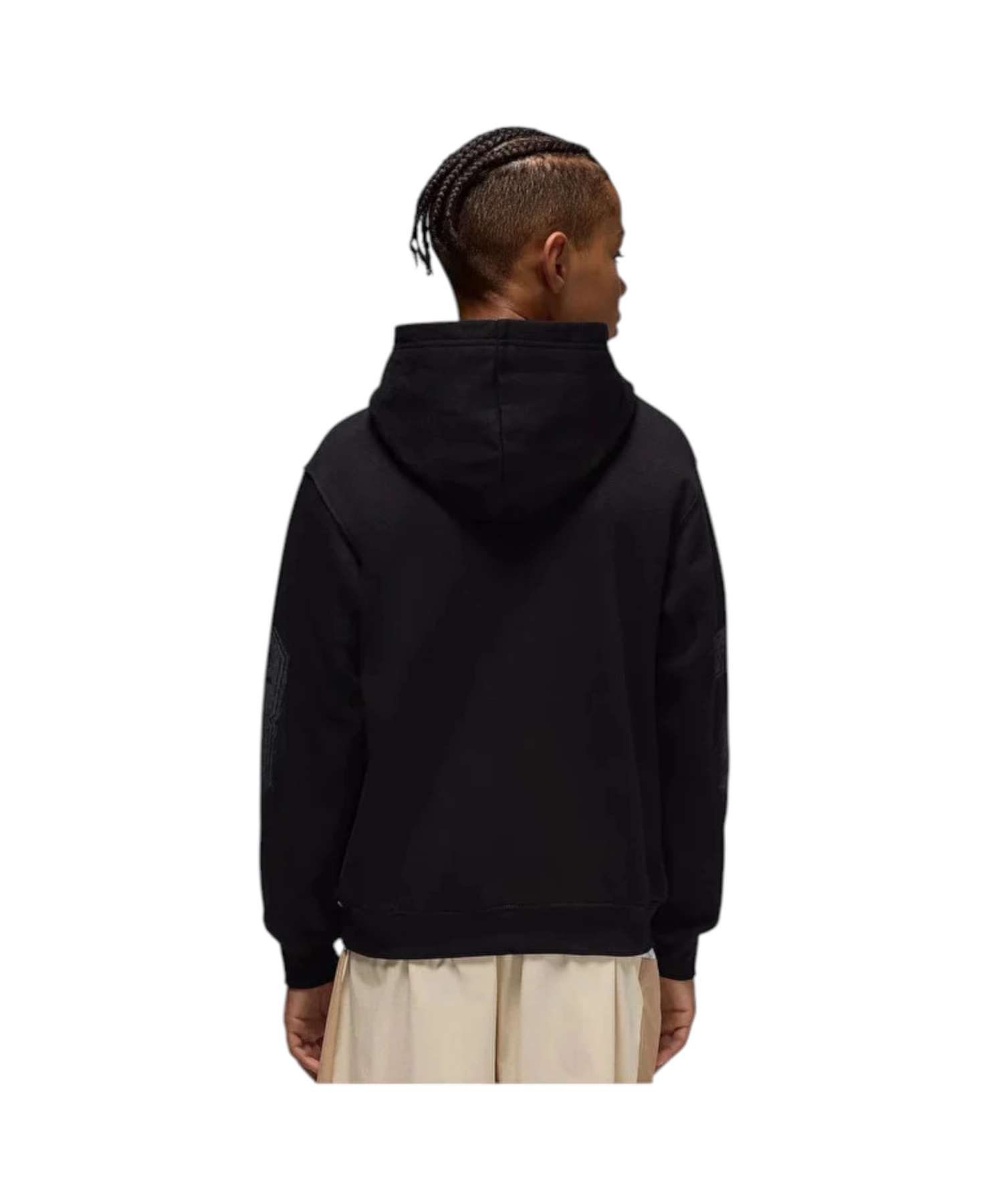 Jordan – Παιδική Μπλούζα Φούτερ με Κουκούλα Jumpman French Terry 95F099-023 Μαύρο (4) Jordan - Παιδική Μπλούζα Φούτερ με Κουκούλα Jumpman French Terry 95F099-023 Μαύρο 95F099-023