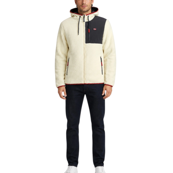 Norway Nautical School - Ανδρική Ζακέτα Φούτερ με Κουκούλα 869509-OFFWHI Offwhite 869509-OFFWHI