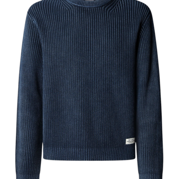 Pepe Jeans - Ανδρικό Πουλόβερ Dorian Regular Fit PM7000093-594 Μπλε Σκούρο